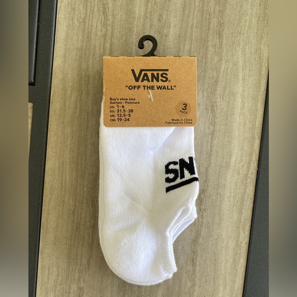 VANS | CLASSIC KICK SOCK 3-PACK SIZE 1-6 - Picture 3 of 3
